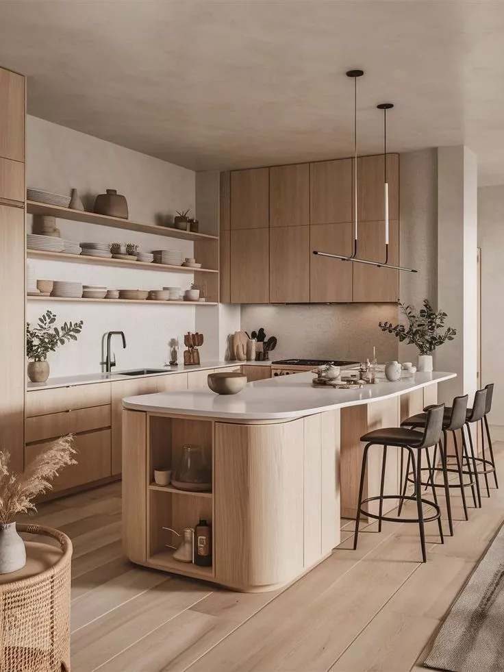 Cuisine haut de gamme moderne