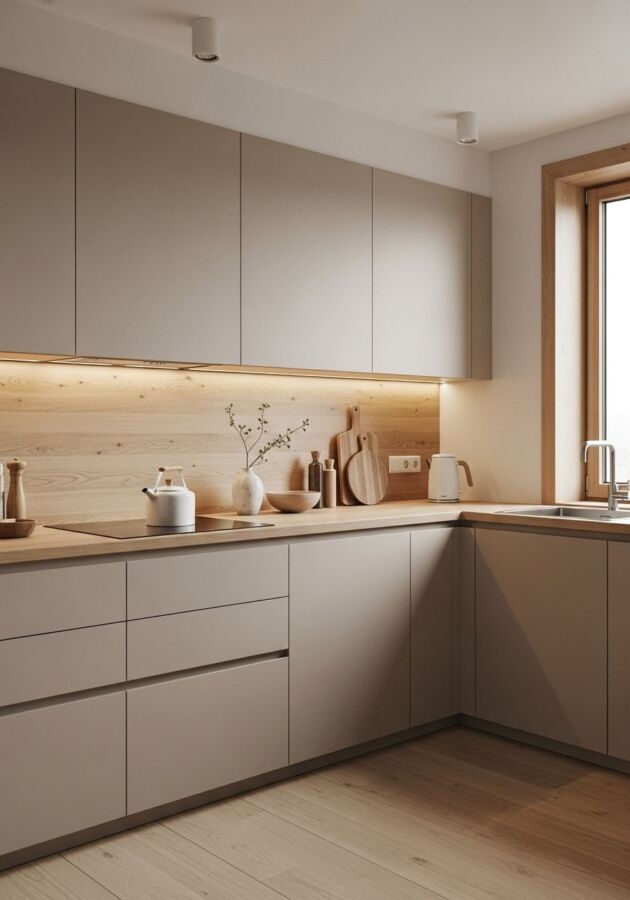 Cuisine haut de gamme moderne