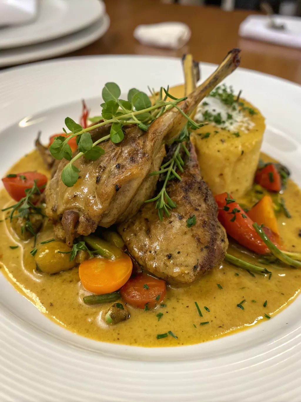 Cuisine raffinée américaine