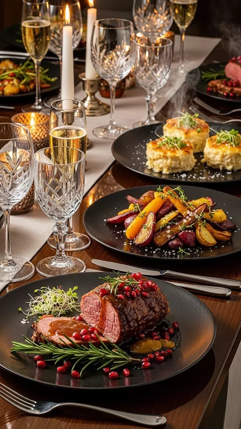 Plat gastronomique américain