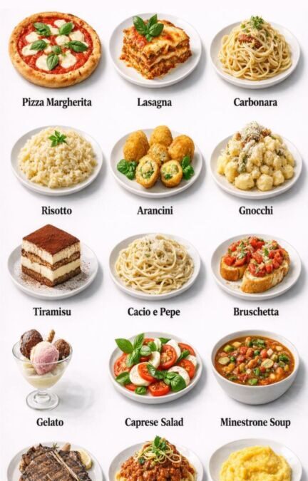 Comment préparer un repas italien de luxe chez soi
