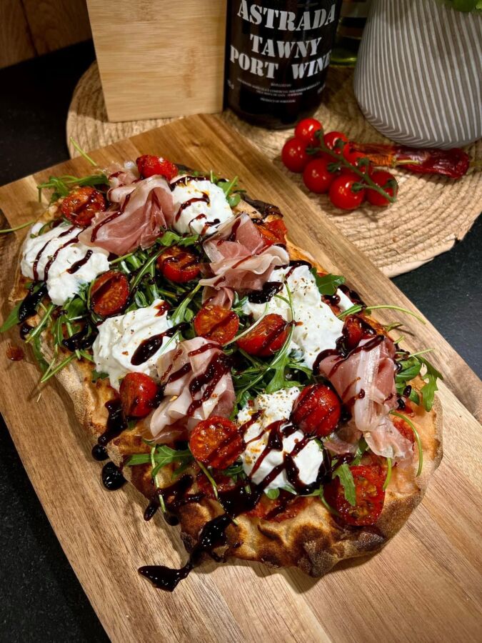 Repas italien de luxe