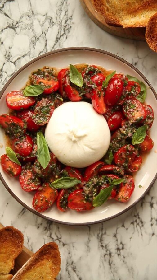 Repas italien de luxe