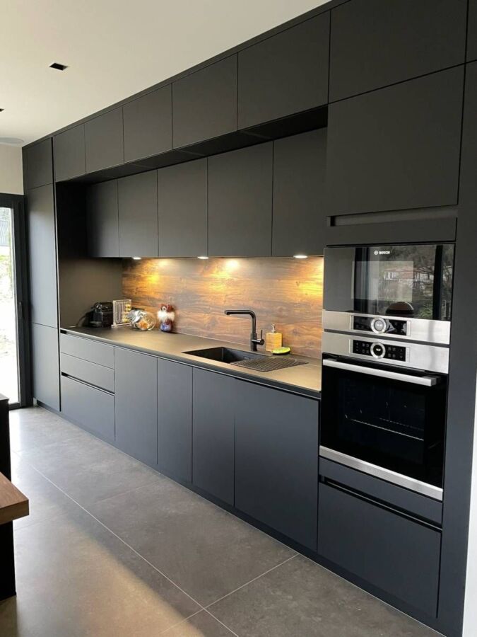 Cuisiniste de luxe élégant