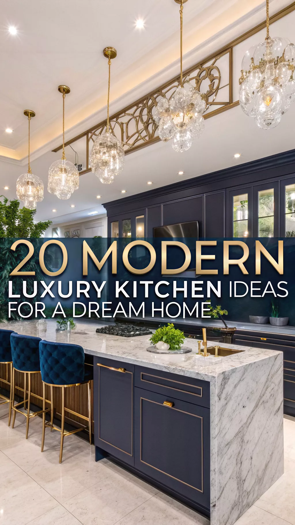 Matériaux de cuisine luxe
