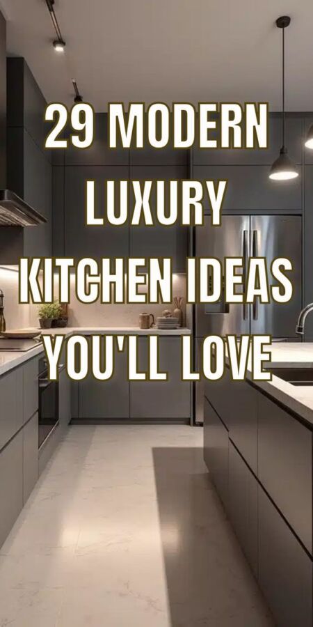 Matériaux de cuisine luxe