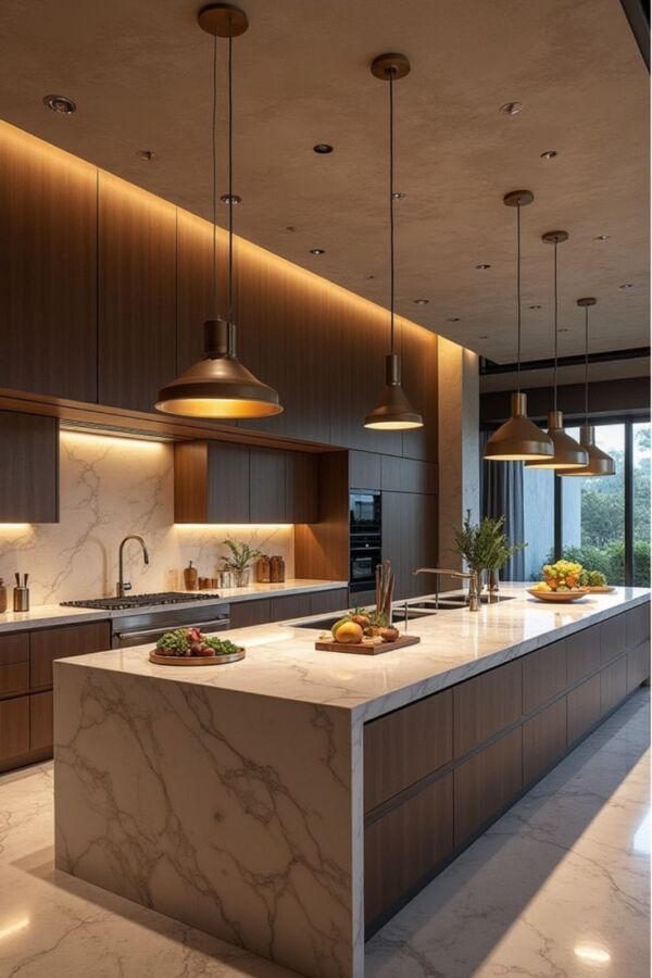 Cuisine américaine de luxe