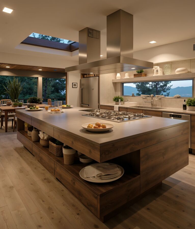 Cuisine américaine de luxe