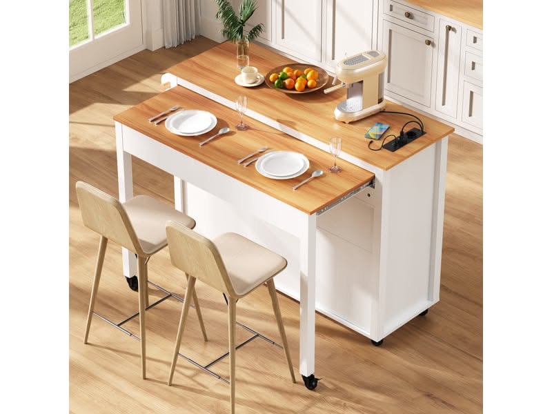ilot mobile pour cuisine