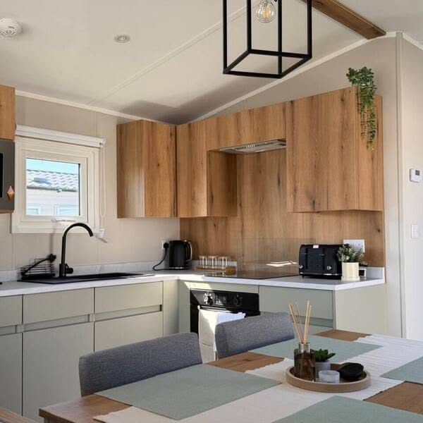 Design pratique mobil home cuisine