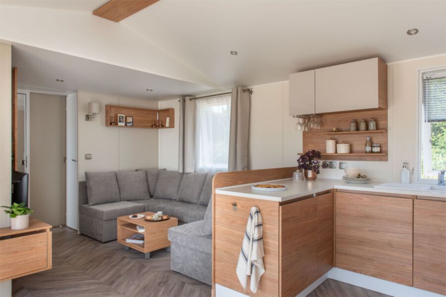 Design pratique mobil home cuisine