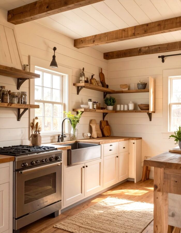 Design pratique mobil home cuisine