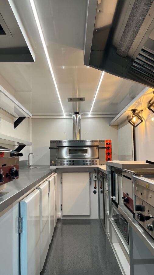 Cuisine mobile professionnelle moderne