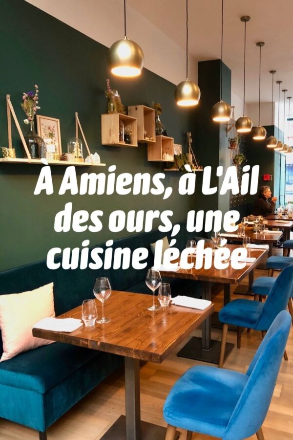 Plat signature Le Gourmet Amiens