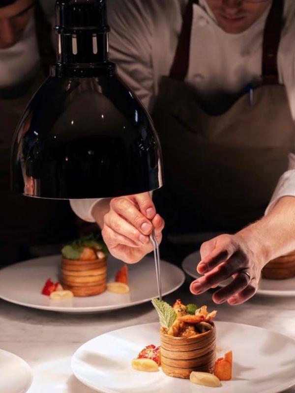 Plat signature Au Petit Gourmet