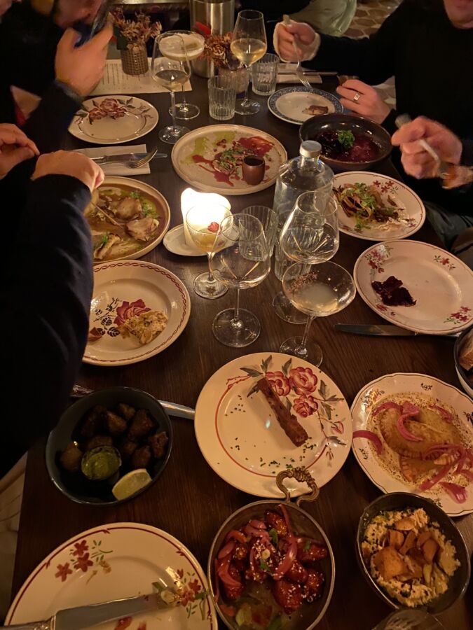 La Table des Gourmets menu