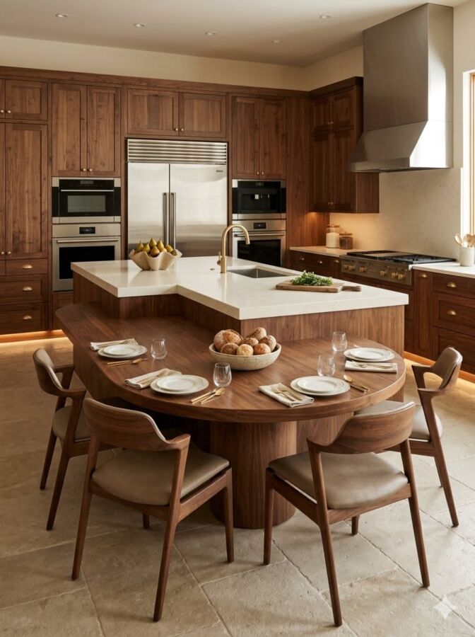 table à manger élégante