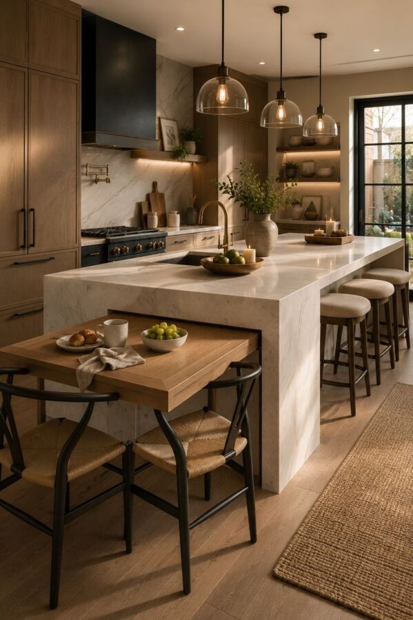 design cuisine avec îlot