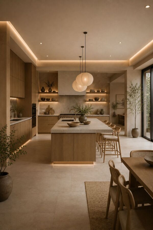 design cuisine avec îlot
