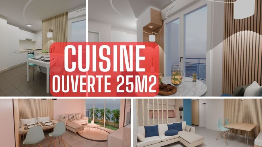 design salon cuisine ouverte