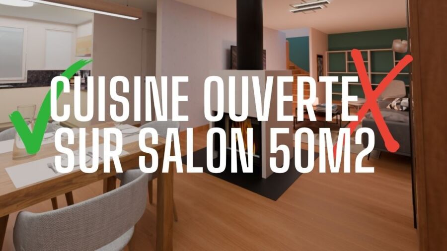 Optimisation espace cuisine ouverte