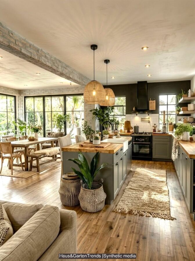 Cuisine ouverte moderne