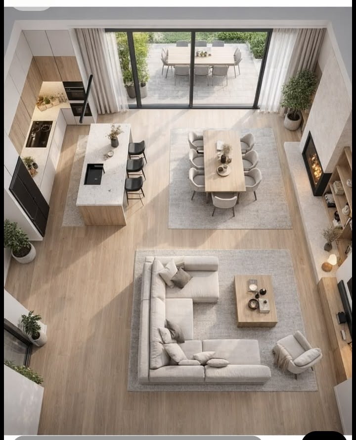 Cuisine ouverte moderne