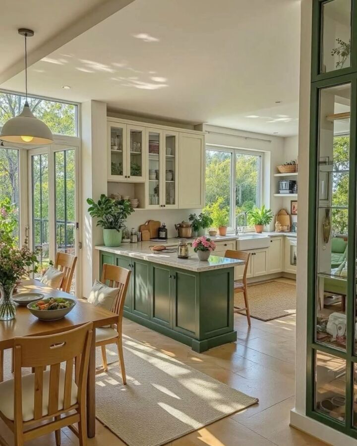 Cuisine ouverte moderne